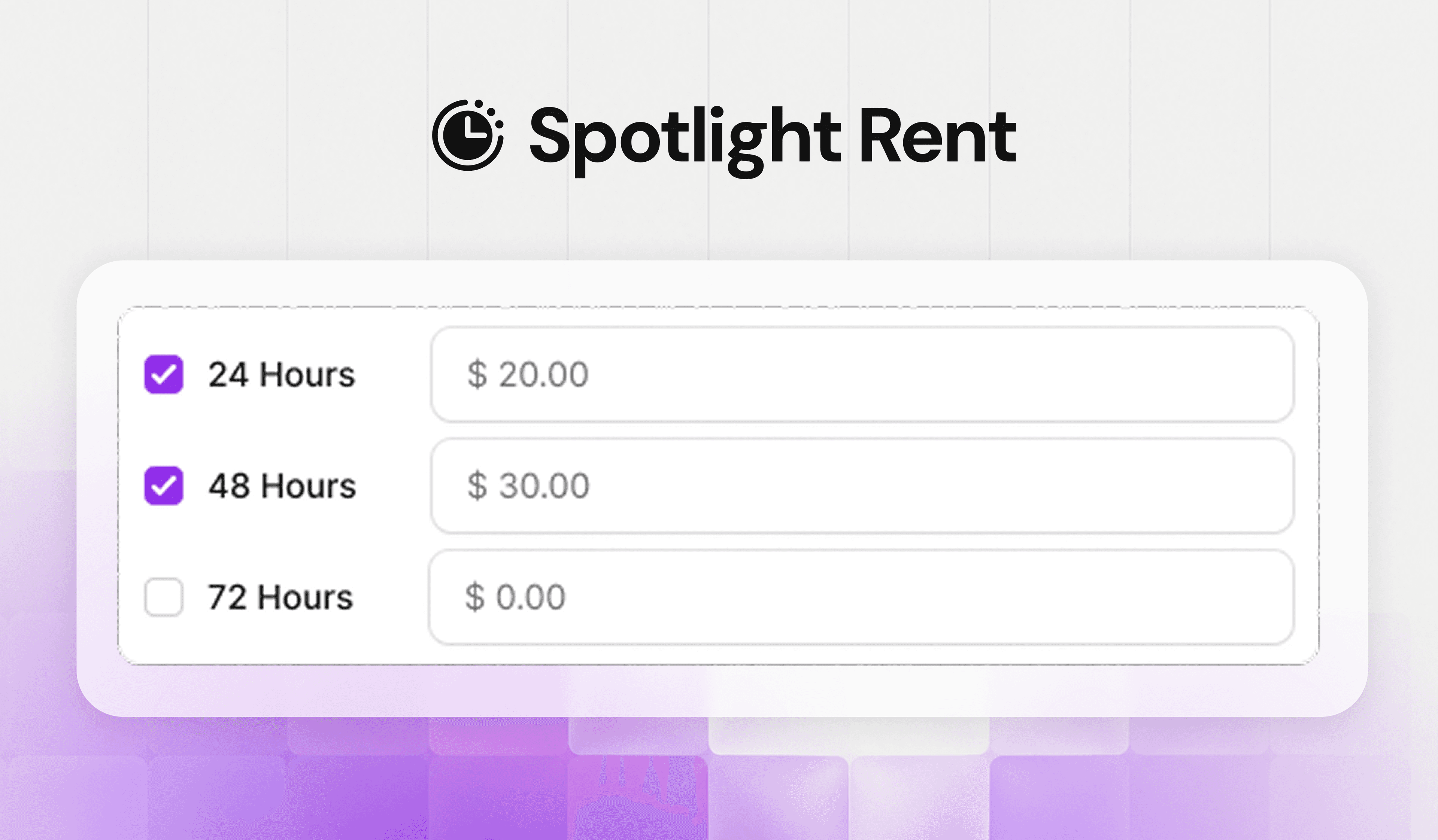 Spotlight Rent